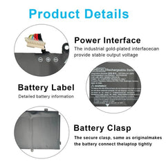 Batería de repuesto de 5020 mAh para portáti...