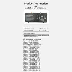 Batería de repuesto de 5020 mAh para portáti...