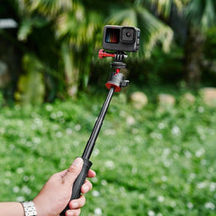Soporte para mini trípode con palo selfie S-055