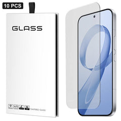 10 láminas de vidrio templado HD adhesivas, ...