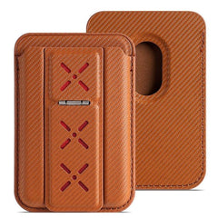 Bolsa para tarjetas con soporte magnético plegable