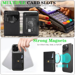 Tarjetero magnético tipo cartera