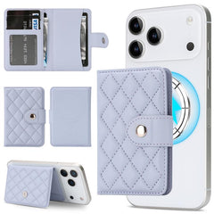 Cartera magnética para tarjetas con estampado de diamantes