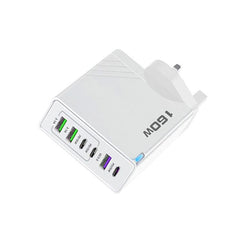 Cargador rápido de 160 W con 3 puertos USB t...