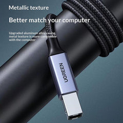 Cable trenzado para impresora UGREEN US370 8...
