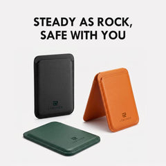 Cartera magnética para teléfono móvil de piel sintética
