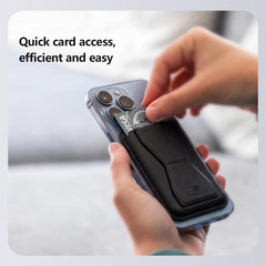 Cartera magnética para teléfono móvil de piel sintética