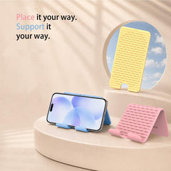 Silicone Phone Stand ,Bendable Foldable Desktop Holder