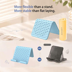 Silicone Phone Stand ,Bendable Foldable Desktop Holder