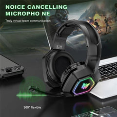 Over-ear Headset RGB Light E-sports Gaming Headphone