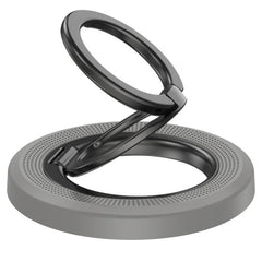 Soporte magnético para teléfono con hebilla de anillo y rotación de 360 grados
