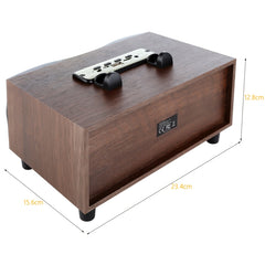 X6 Altavoz inalámbrico de madera portátil Su...