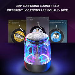 C7 Bluetooth 5.0 Altavoz LED transparente Su...