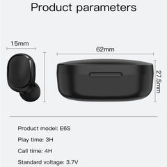 E6S Pantalla LED Auriculares inalámbricos TW...