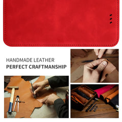 Retro Skin Feel Business Estuche de cuero co...