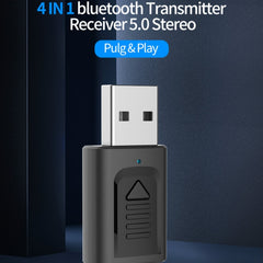 JEDX-M135 USB5.0 4 en 1 Transmisor receptor ...