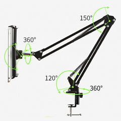 Universal 360 grados giratorio Flexible braz...
