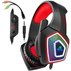 Auriculares para juegos con control de cable