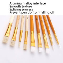 ZHU TING 25 PCS / Set Pincel para pintura al...