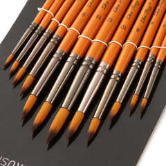 ZHU TING 12 unids/set poste de madera corto ...