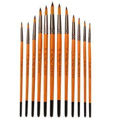 ZHU TING 12 unids/set poste de madera corto ...