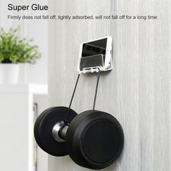 Soporte para teléfono de pared con perforaci...