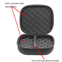Bolsa para auriculares controlada por cable HIFI de 2 piezas para Denon AH-MM200