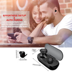 Y30 Auricular inalámbrico Bluetooth 5.0 Mini...