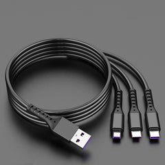 2 PCS ZZ034 USB a 8 pines + USB-C / Type-C +...