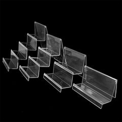 10 PCS Engrosado Soporte de billetera transp...