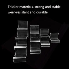 10 PCS Engrosado Soporte de billetera transp...