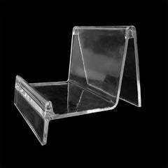 10 PCS Engrosado Soporte de billetera transp...
