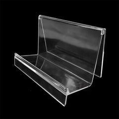 10 PCS Engrosado Soporte de billetera transp...