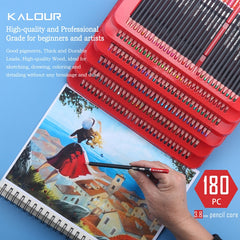 KALOUR 180 colores Juego de plomo de color L...
