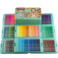 Juego de lápices de plomo de 240 colores Kal...