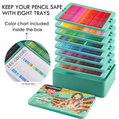 Juego de lápices de plomo de 240 colores Kal...