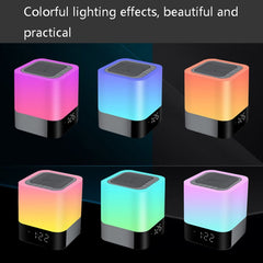 Mini altavoz de escritorio con luz nocturna