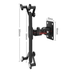 GMS-02 Soporte antirrobo para montaje en par...