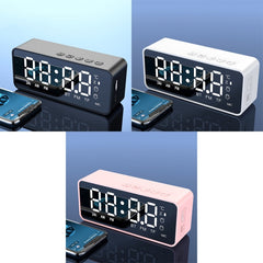 ZXL-G50 Mini Espejo Alarma Altavoz Bluetooth...