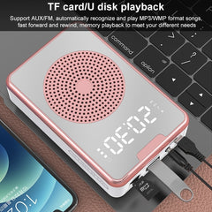 Amplificador de micrófono portátil para ense...