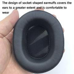2 orejeras de cuero proteico para auriculare...