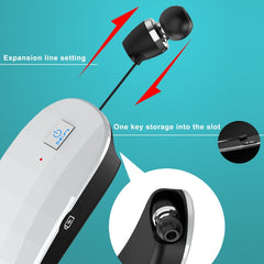 Auricular Bluetooth plegable telescópico mon...