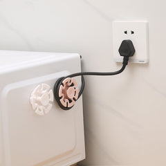 Enrollador de cable de datos de cable de alimentación de 6 piezas