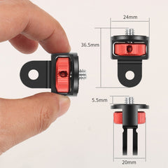 Convertidor de tornillo de 1/4 de pulgada para Gopro