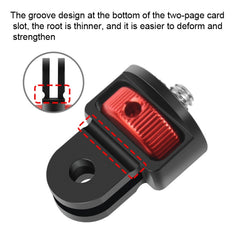 Convertidor de tornillo de 1/4 de pulgada para Gopro