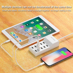 Cargador multipuerto USB Adaptador rápido un...