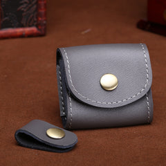 S122 Vintage Mini bolso de piel para auricul...