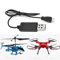 10PCS Cable de carga USB sin protección para Drone