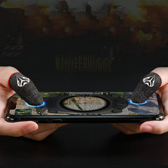 Guantes de dedos superconductores resistentes al sudor para juegos