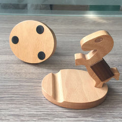 Soporte para teléfono móvil de madera Soport...